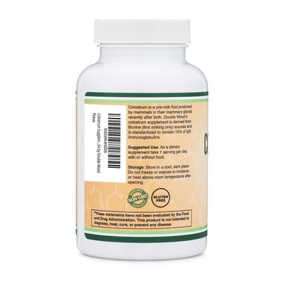 Молозиво Double Wood Colostrum 1000 мг, 120 капсул