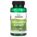 Экстракт лимонника Swanson Schizandra Standardized Extract 500 мг, 60 капсул