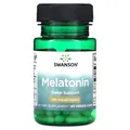 Мелатонін Swanson Melatonin 500 мкг Extra Low Dose, 60 капсул