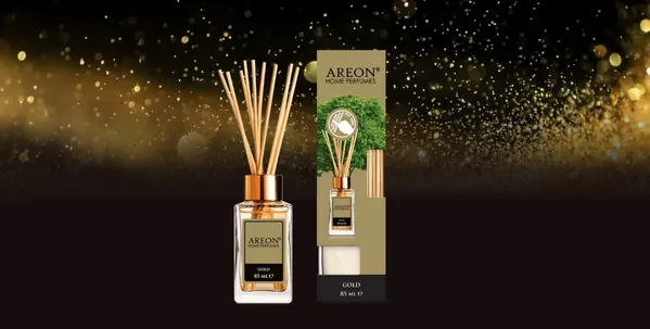 Аромадифузор Areon Home Perfumes Lux Золото, 85 мл