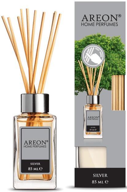 Аромадиффузор Areon Home Perfumes Lux Серебро, 85 мл