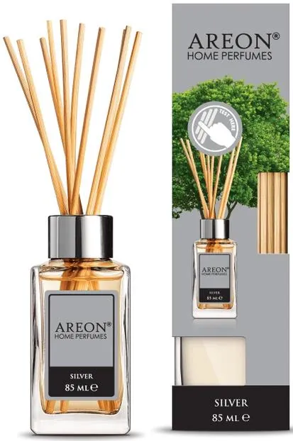 Аромадифузор Areon Home Perfumes Lux Срібло, 85 мл