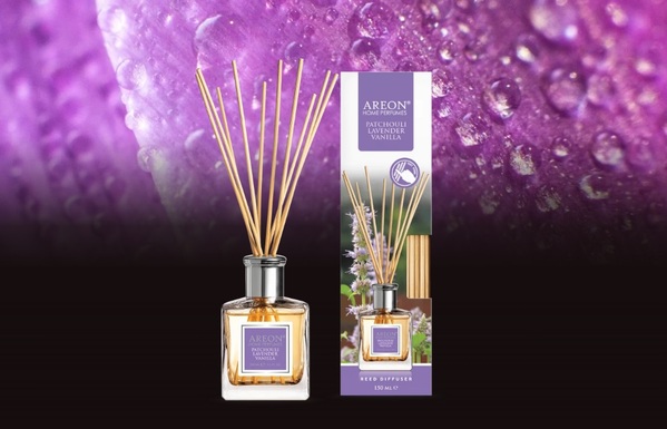 Аромадифузор Areon Home Perfumes Пачулі, Лаванда, Ваніль, 150 мл