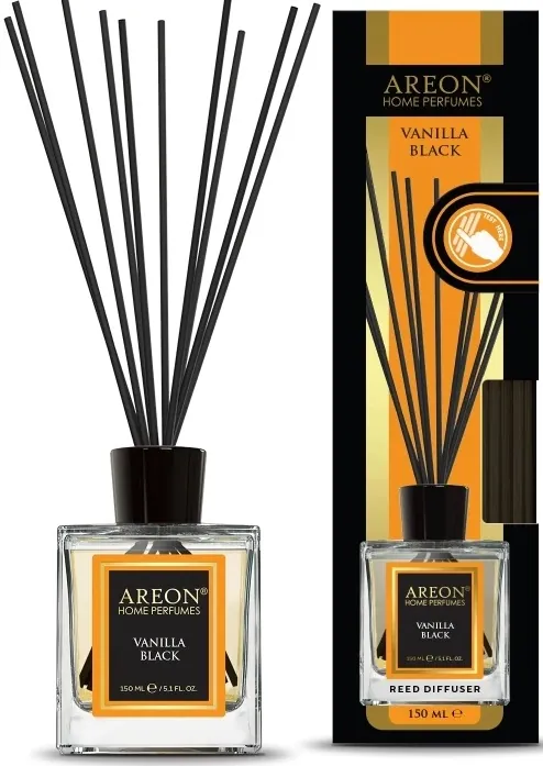 Аромадифузор Areon Home Perfumes Lux Чорна ваніль, 150 мл