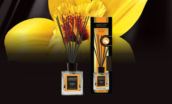 Аромадиффузор Areon Home Perfumes Lux Черная ваниль, 150 мл