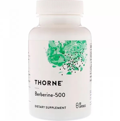 Берберин (барбарис) Thorne Research Berberine-500 капсулы №60