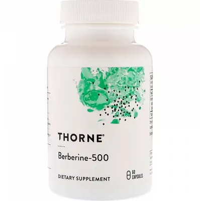 Берберін (барбарис) Thorne Research Berberine-500 капсули №60