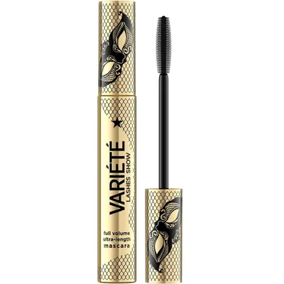 Туш для вій Eveline Variete Lashes Show Об'єм Чорна, 10 мл