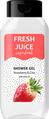 Гель для душу Fresh Juice Strawberry & Chia, 400 мл