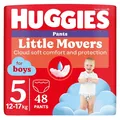 Підгузки-трусики Huggies Pants Little Movers для хлопчиків розмір 5, 12-17 кг, 48 шт