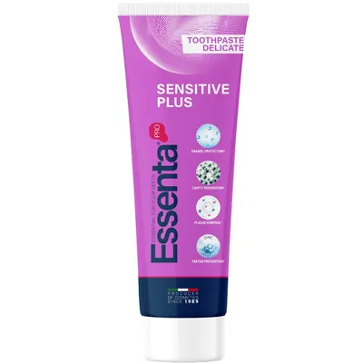 Зубна паста Essenta PRO Sensitive Plus, 75 мл
