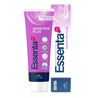 Зубна паста Essenta PRO Sensitive Plus, 75 мл