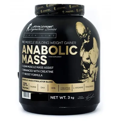 Гейнер Kevin Levrone Anabolic Mass полуниця, 3 кг