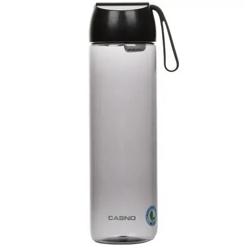 Пляшка для води Casno KXN-1231 чорна, 600 мл