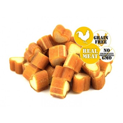 Сердечка Fine Dog с мясом курицы CHICKEN HEARTS, 1 кг