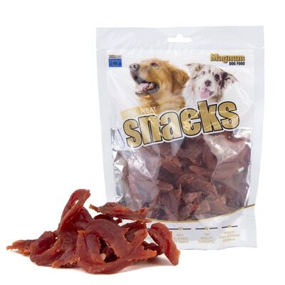 Лакомство Magnum Dog Food кольца с мясом утки, пачка 250 г