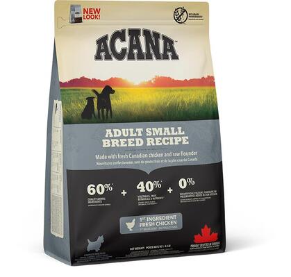 Корм сухой ACANA Adult Small Breed для взрослых собак мелких пород с мясом циплят, 2 кг