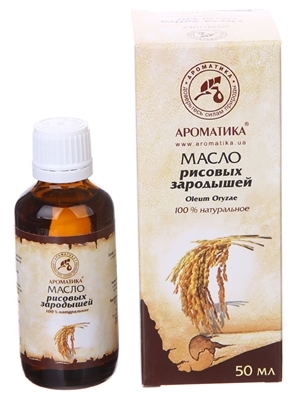 Масло растительное Ароматика Рисовых зародышей, 50 мл