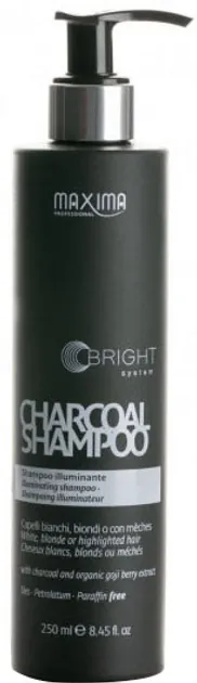 Шампунь Maxima Charcoal для надання холодних відтінків світлого волосся з активованим вугіллям, 250 мл