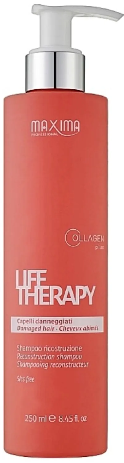 Шампунь Maxima Life Therapy для глибокого відновлення пошкодженого волосся, 250 мл
