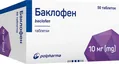 Баклофен таблетки по 10 мг №50 у флак.