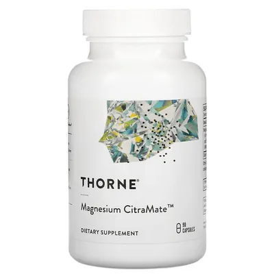 Магній цитрамат Thorne Research Magnesium Citramate капсули №90