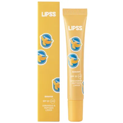 Блиск для губ Lipss Lipper Banana SPF 20, 8 мл