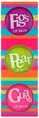 Набор Mades Cosmetics Body Resort бальзамы для губ Guava & Pear & Figs, 3 х 15 мл