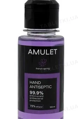Амулет френч amulet french антисептичний засіб для рук по 100 мл у флак.