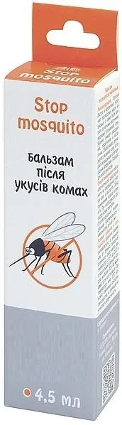 Бальзам Stop Mosquito після укусів комах, 4,5 мл