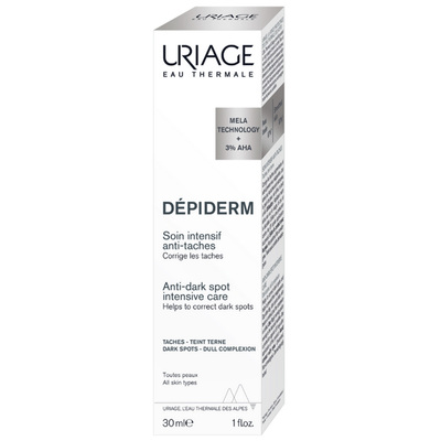 Крем для лица Uriage Depiderm интенсивный уход против пигментных пятен, 30 мл