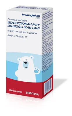 Імуноглюкан P4H сироп по 120 мл у флак.