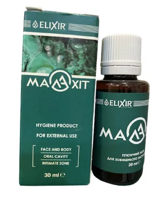 Малахіт Elixir універсальний гігієнічний засіб, 30 мл