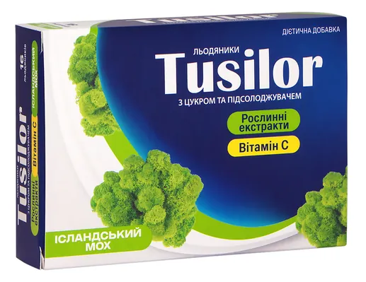 Тусилор з ісландським мохом льодяники №16 (8х2)