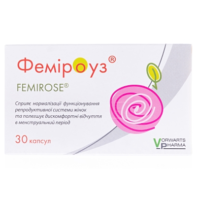 Фемироуз капсулы мягк. желат. №30 (15х2)