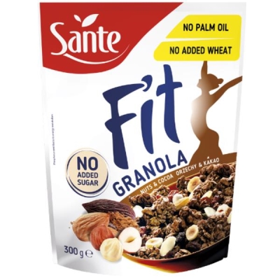 Гранола Go On Nutrition Granola Fit Nuts Cocoa (No Added Sugar), 300 г