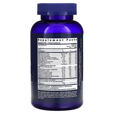 Мультивитамины для детей Life Extension Children's Formula Life Extension Mix, ягодный вкус, 120 жевательных таблеток