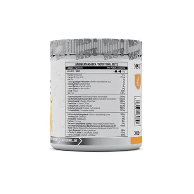 Креатин MST Nutrition Creatine Kick персиковий чай, 300 г