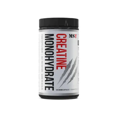 Креатин MST Nutrition Creatine Monohydrate, 120 капсул