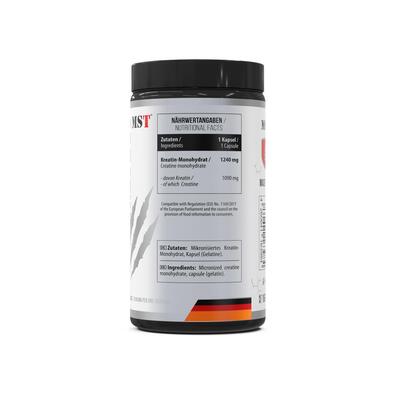 Креатин MST Nutrition Creatine Monohydrate, 120 капсул