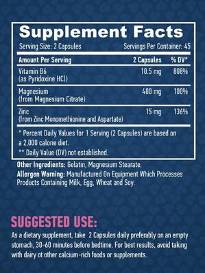 Комплекс ZMA Haya Labs ZMA, 90 капсул