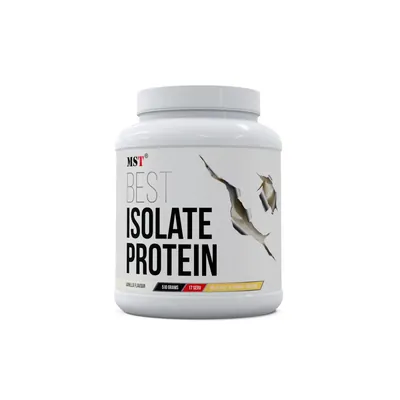 Протеїн сироватковий ізолят MST Nutrition BEST Isolate Protein ваніль, 17 порцій, 510 г