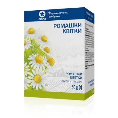 Ромашки квітки по 50 г у пач. з внут. пак.