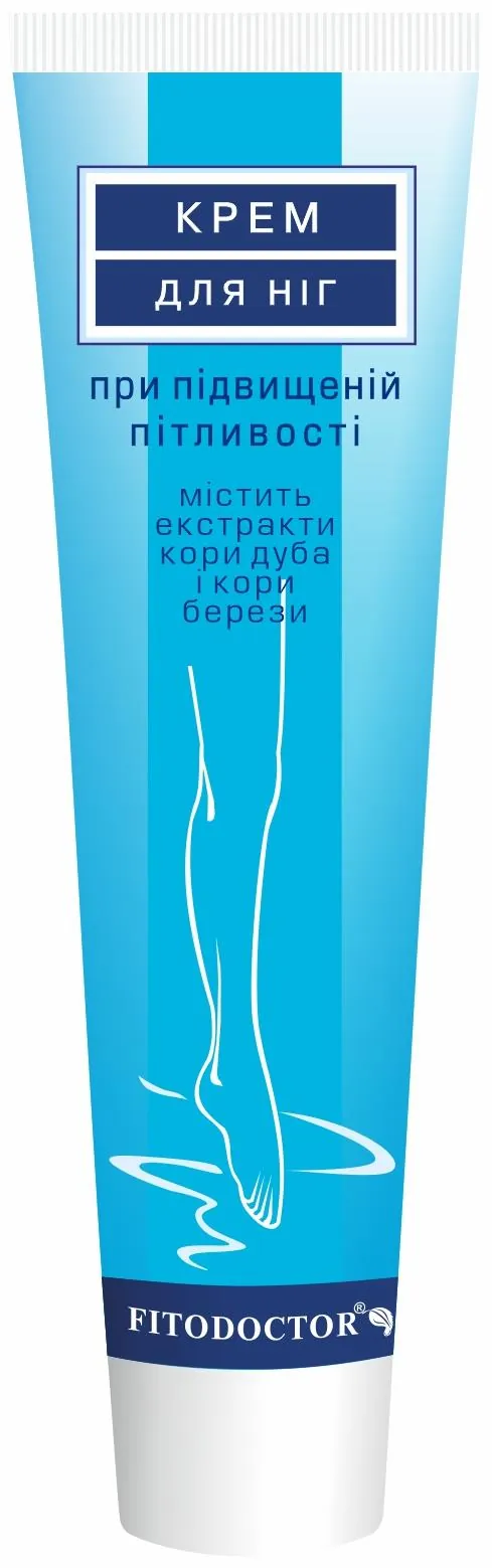 Крем для ніг Fitodoctor Фітодоктор при підвищеній пітливості, 44 г