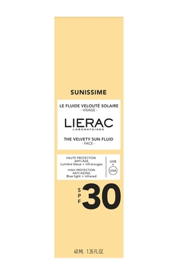 Флюид солнцезащитный Lierac Sunissime для лица и зоны декольте, SPF30, 40 мл