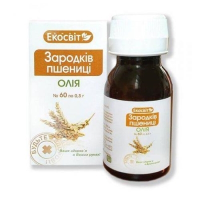 Масло зародышей пшеницы Экосвит капсулы по 0,3 г №60