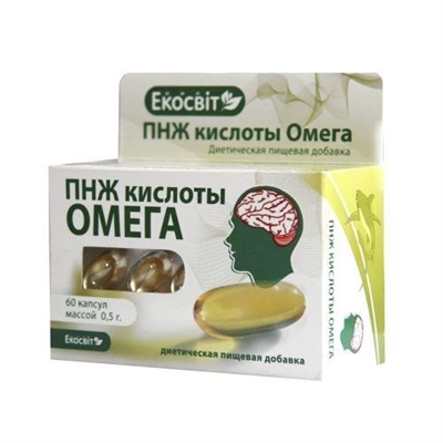 ПНЖ кислоты Омега капсулы №60