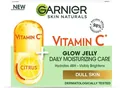 Гель для обличчя Garnier Skin Naturals зволожувальний з вітаміном С для тьмяної шкіри обличчя з ефектом сяяння та вирівнювання тону, 50 мл