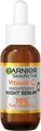 Сироватка для обличчя Garnier Skin Naturals нічна з вітаміном С для зменшення видимості пігментних плям, зморшок та вирівнювання тону шкіри, 30 мл