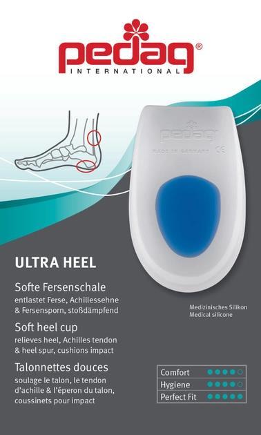 Підп'яточник Pedag Ultra Heel гелевий, з бортами, розмір L/XL